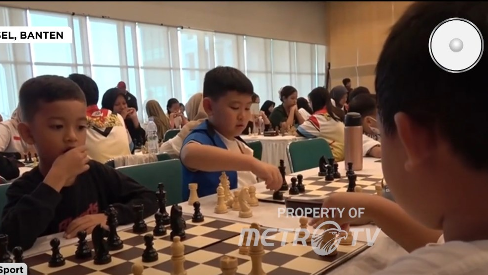 寻找年轻人才，Percasi Banten 举办青少年国际象棋锦标赛