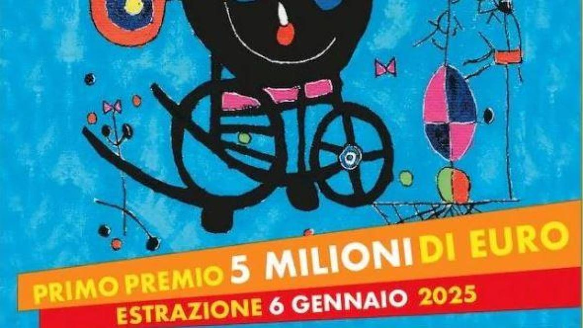 Lotteria Italia 2025，中奖彩票现场抽奖：索马利亚一等奖500万。以下是其他百万富翁奖品